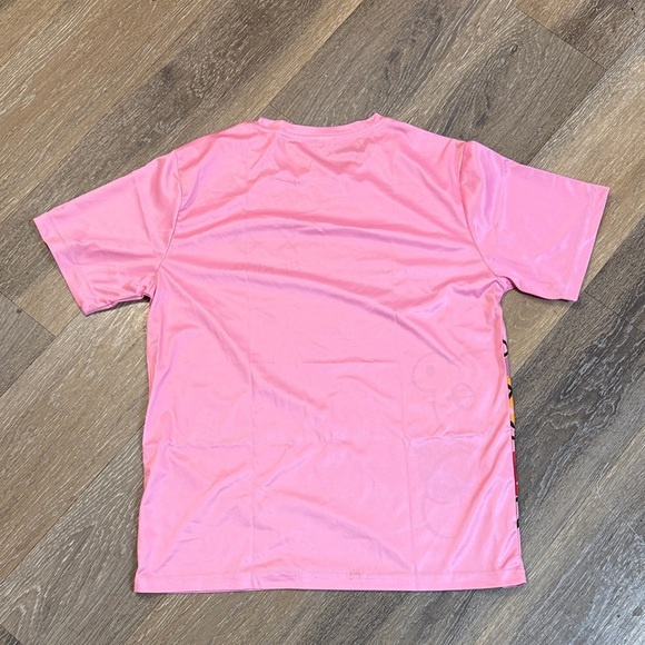 Be Kind Women's Short Oversized Sleeve Tee - Pink - Picture 3 of 3